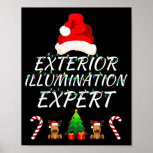 Exterior Illumination Expert Christmas Lights Deco Poster