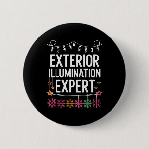 Exterior Illumination Expert Christmas Lights Disp 2 Inch Round Button