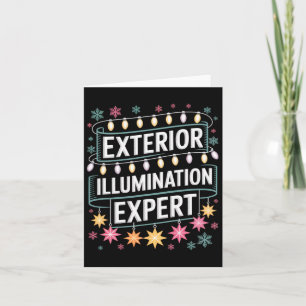 Exterior Illumination Expert Christmas Lights Disp Card