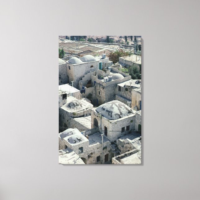 Exterior of David's Tomb Canvas Print (Front)