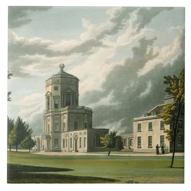 Exterior of The Astronomical Observatory, illustra Tile (Front)