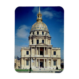 Exterior of the church, begun 1676 (photo) magnet