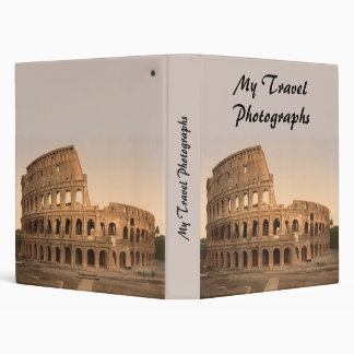 Exterior of the Colosseum, Rome, Italy Binder