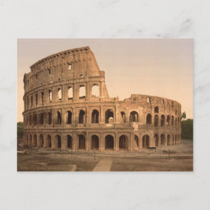 Exterior of the Colosseum, Rome, Italy Postcard