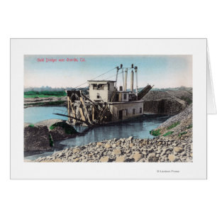 Exterior View of a Gold DredgerOroville, CA