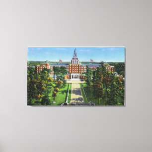 Exterior View of Aetna Life Insurance Building Canvas Print