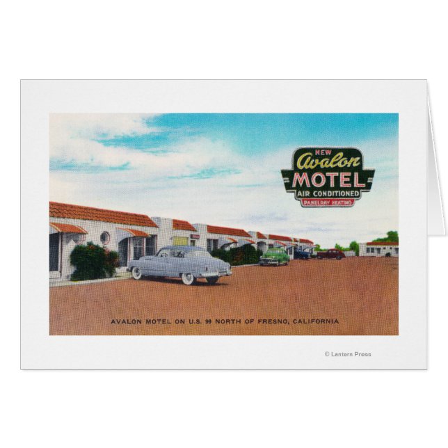 Exterior View of Avalon MotelFresno, CA (Front Horizontal)