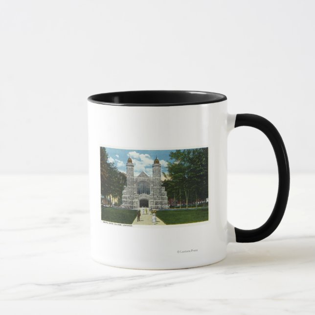 Exterior View of Bates College Chapel Mug (Right)