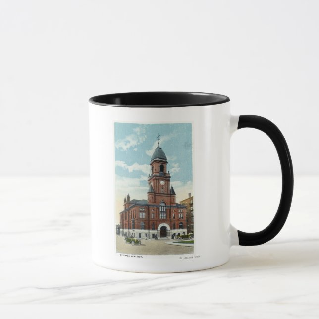 Exterior View of City Hall Mug (Right)