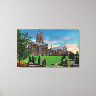Exterior View of Colgate Divinity School Canvas Print