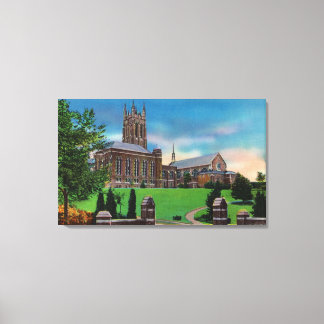 Exterior View of Colgate Divinity School Canvas Print