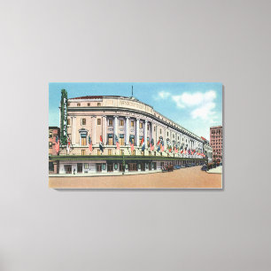 Exterior View of Eastman Theatre & School of Canvas Print