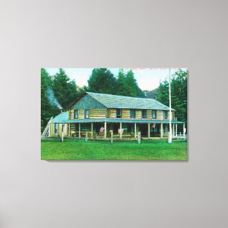Exterior View of Elk Creek Tavern Canvas Print