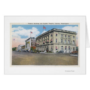 Exterior View of Federal Bldg, Capitol Theatre