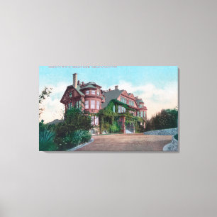 Exterior View of FM Borax Smith Residence Canvas Print