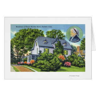 Exterior View of Harriet Beecher Stowe's
