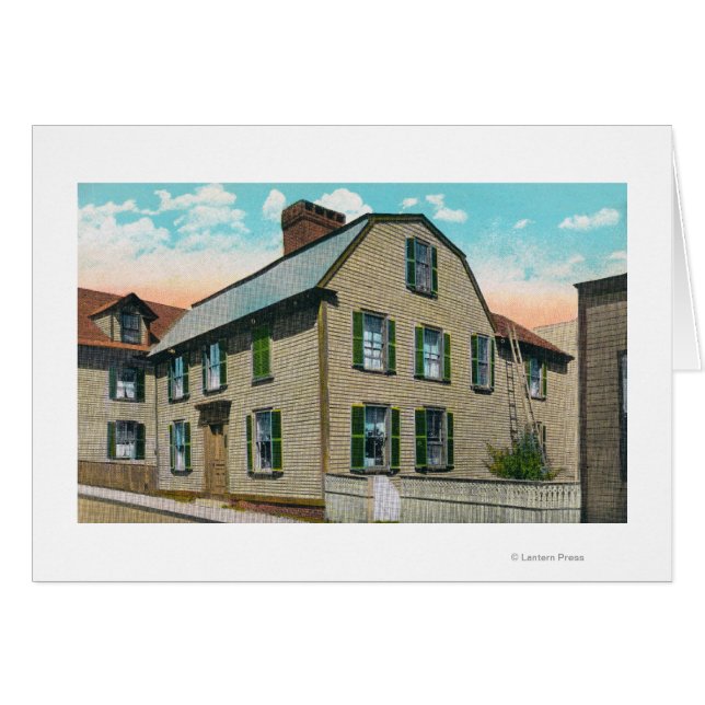 Exterior View of Hawthorne's Birthplace (Front Horizontal)