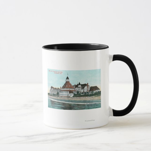 Exterior View of Hotel del Coronado from Pier Mug (Right)