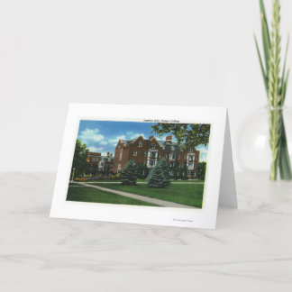 Exterior View of Josselyn Hall, Vassar College Card