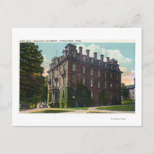 Exterior View of Judd Hall, Wesleyan University Postcard