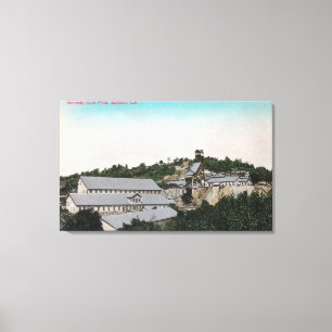 Exterior View of Kennedy Gold MineJackson, CA Canvas Print