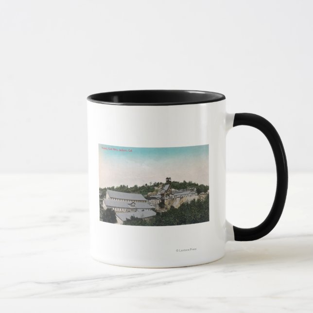 Exterior View of Kennedy Gold MineJackson, CA Mug (Right)