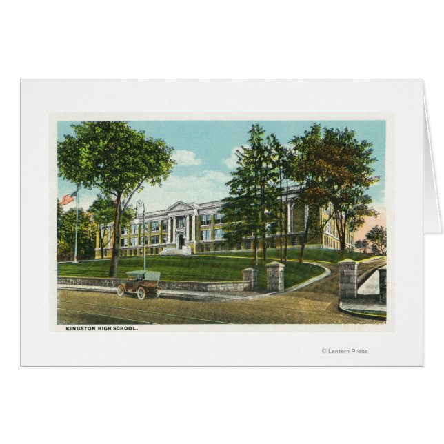Exterior View of Kingston High School (Front Horizontal)
