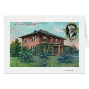Exterior View of Luther Burbank's Residence