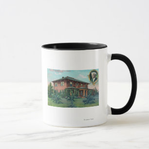 Exterior View of Luther Burbank's Residence Mug