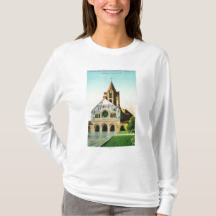 Exterior View of Memorial Church at Stanford U T-Shirt