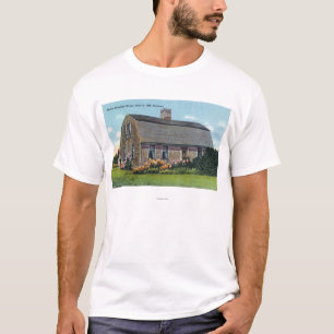 Exterior View of Myles Standish House T-Shirt