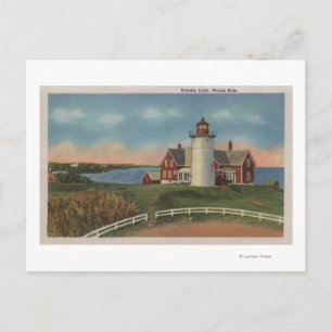 Exterior View of Nobska Lighthouse Postcard