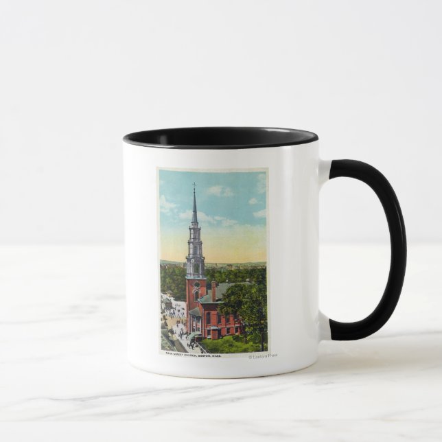 Exterior View of Park Street Church Mug (Right)