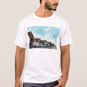 Exterior View of Post Office on Cedar Street T-Shirt