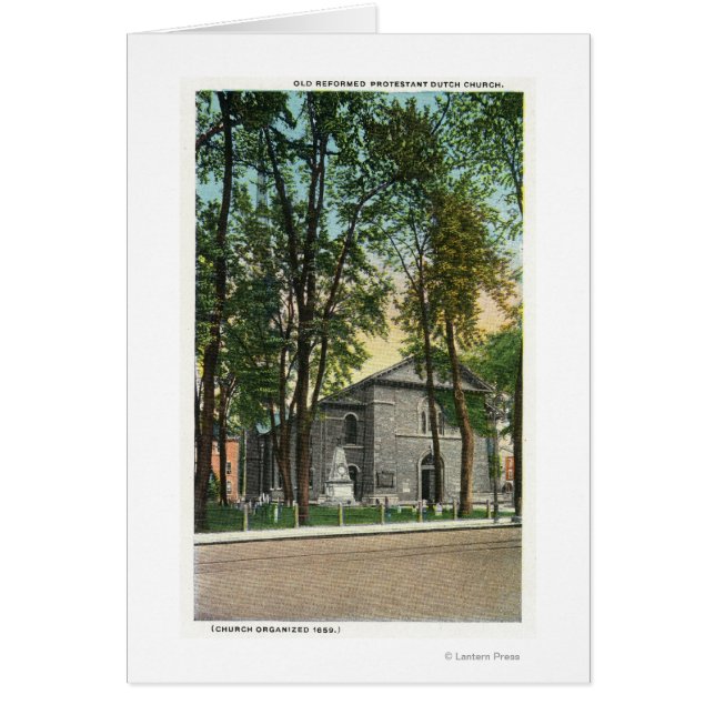 Exterior View of Protestant Dutch Church (Front)