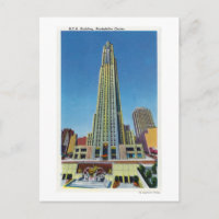Exterior View of RCA Bldg, Rockefeller Centre