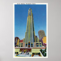 Exterior View of RCA Bldg, Rockefeller Centre