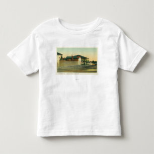 Exterior View of Sherman & Halleck Quarters Toddler T-shirt