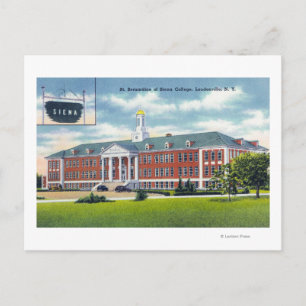 Exterior View of St. Bernardine of Siena Postcard