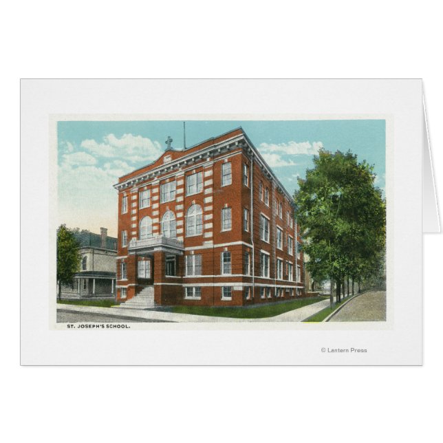 Exterior View of St. Joseph's School (Front Horizontal)