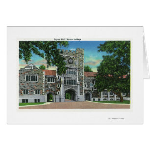 Exterior View of Taylor Hall, Vassar College
