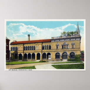 Exterior View of the Art Museum 2 Poster