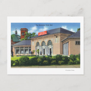 Exterior View of the Broadway Drink Hall Postcard