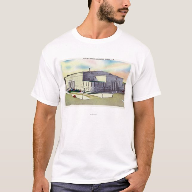 Exterior View of the Buffalo Memorial T-Shirt (Front)
