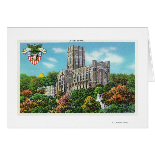 Exterior View of the Cadet Chapel (Front Horizontal)