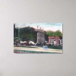 Exterior View of the Court HouseLakeport, CA Canvas Print