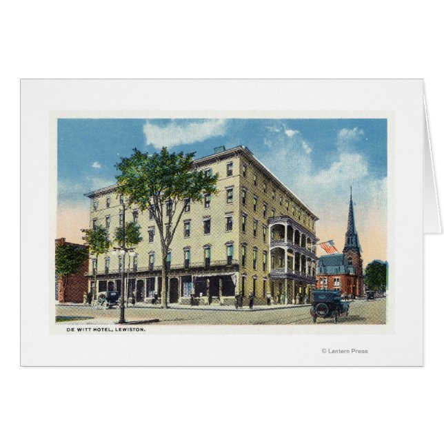Exterior View of the De Witt Hotel (Front Horizontal)