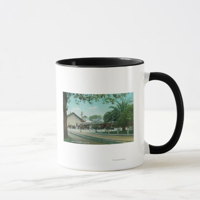 Exterior View of the DepotHealdsburg, CA Mug (Right)