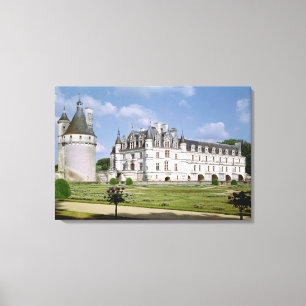 Exterior view of the Donjon Canvas Print