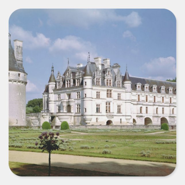 Exterior view of the Donjon Square Sticker (Front)